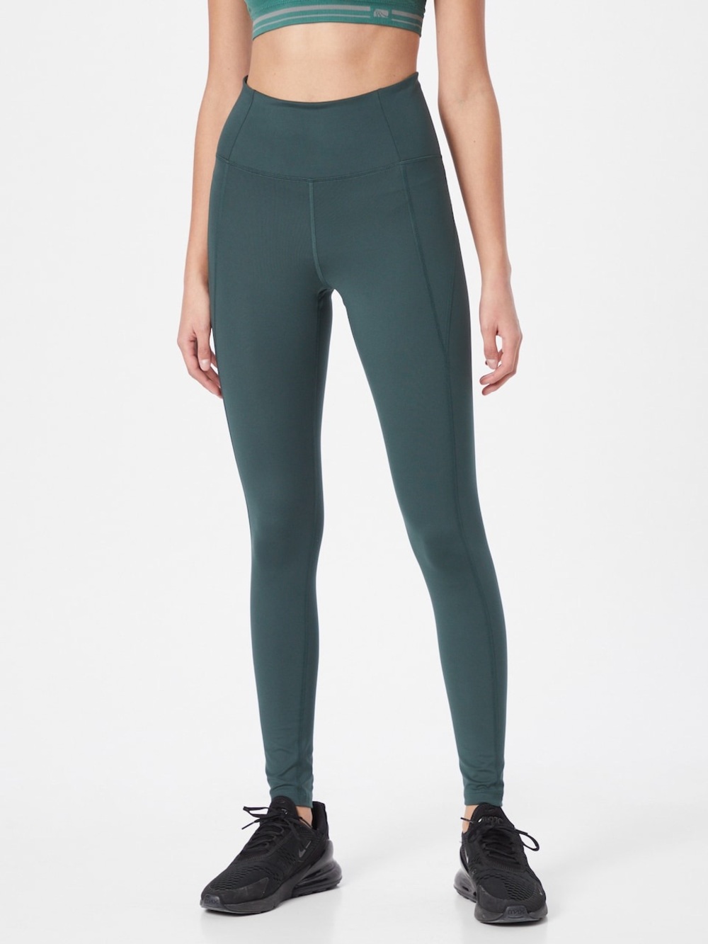 girlfriend collective Deep Teal High-Rise Leggings